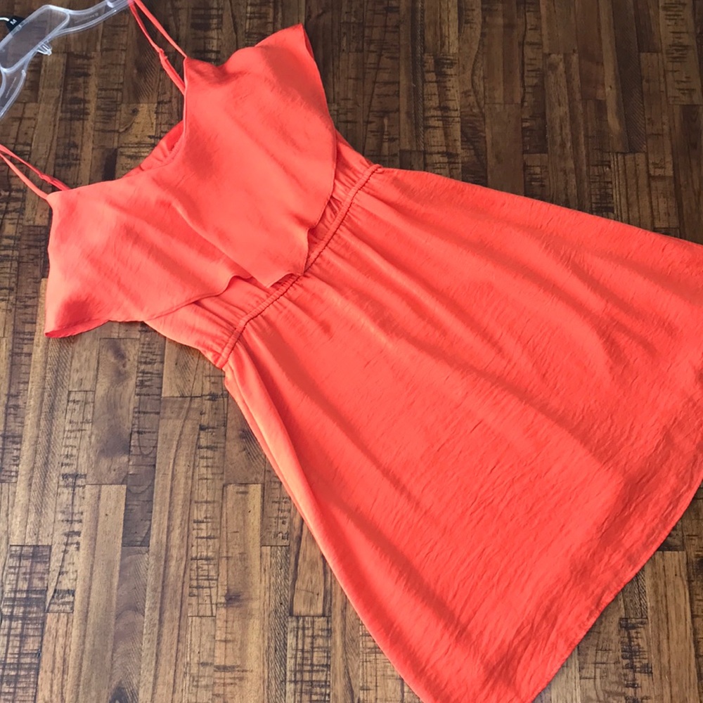 Bisou bisou Women’s size 8 orange dress
